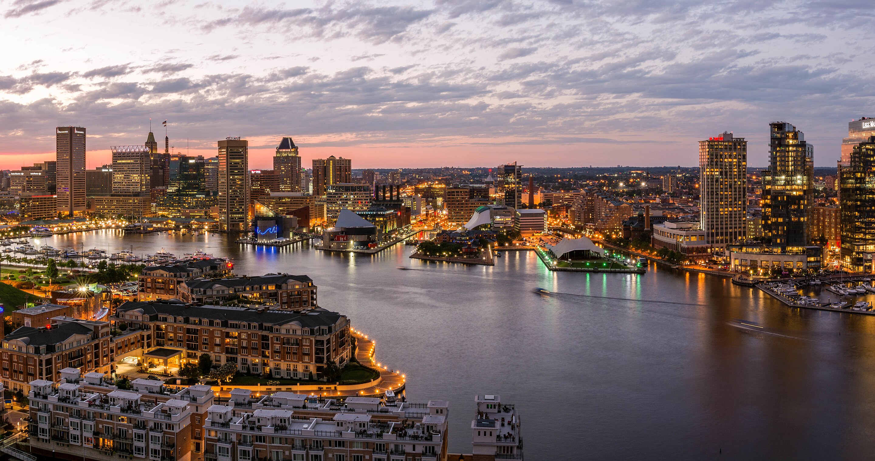 Baltimore Skyline highlighting the city we serve